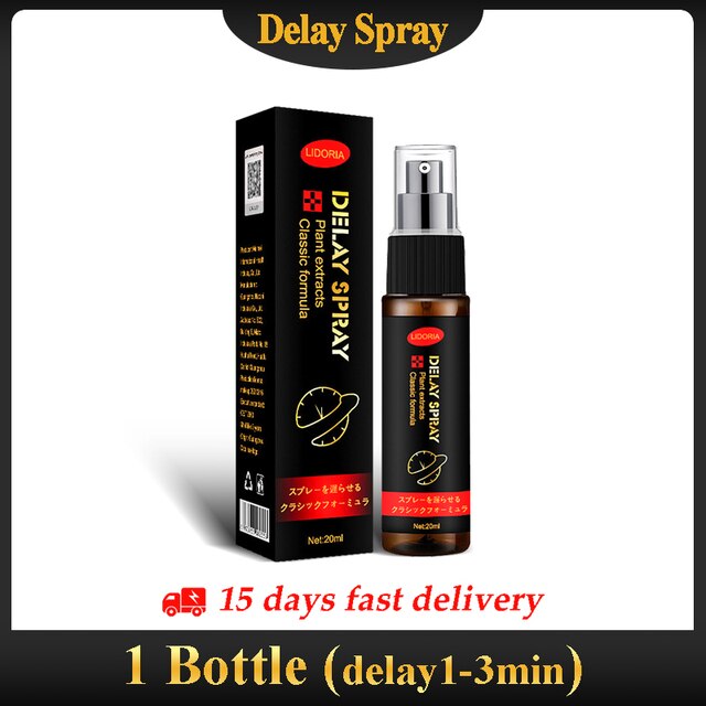 Sex Delay Spray Sex for Men 20ml Male External Use Anti Premature Ejaculation Lasting Long 60 Minutes Penis Enlargment Pills