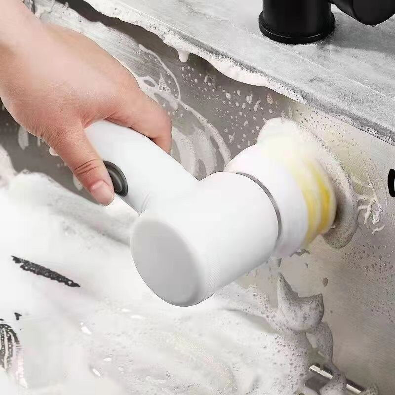 5-in-1 Handheld Bathtub Electric Clean Brush