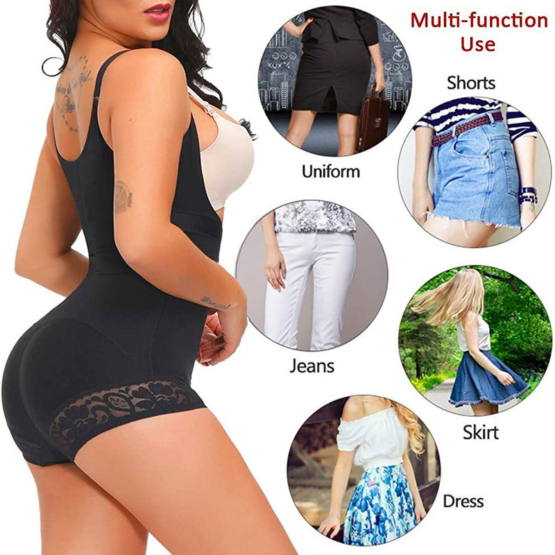 Body Shapewear Women Belly Slimming Sheath Fajas Colombians Postpartum Shaper Waist Trainer Corset Bodysuit Reductive Girdles - Mike Armstrong