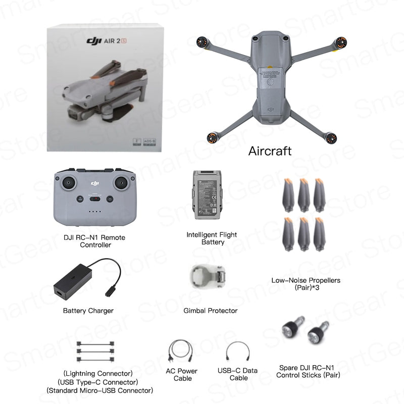 DJI Air 2S drone &amp; DJI Air 2S Fly More Combo with 1-inch CMOS Sensor large 2.4μm pixels 20MP Camera 12km 5.4K Video New in Stock - Mike Armstrong