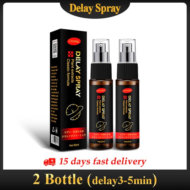 Sex Delay Spray Sex for Men 20ml Male External Use Anti Premature Ejaculation Lasting Long 60 Minutes Penis Enlargment Pills