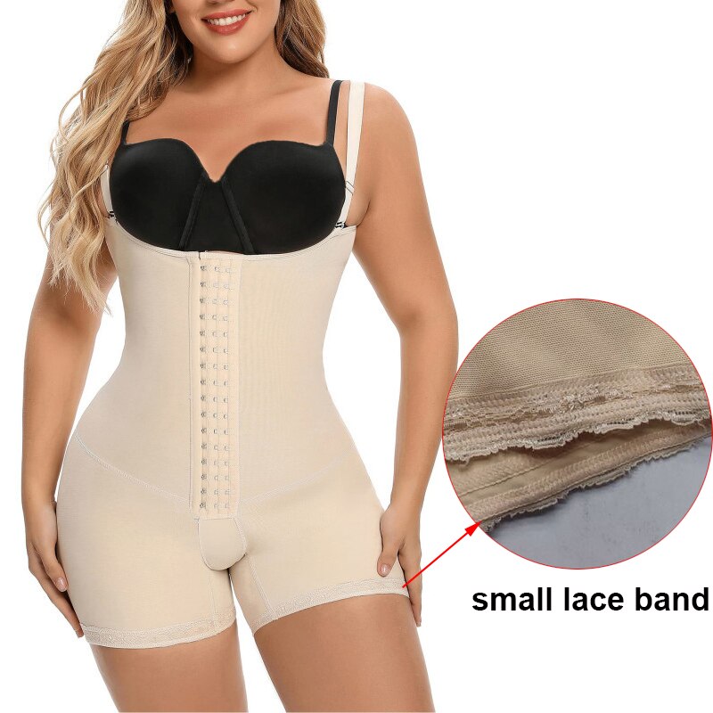 Body Shapewear Women Tummy Control Fajas Colombianas High Compression Waist Trainer Body Shaper Corset Butt Lifter Thigh Slimmer - Mike Armstrong