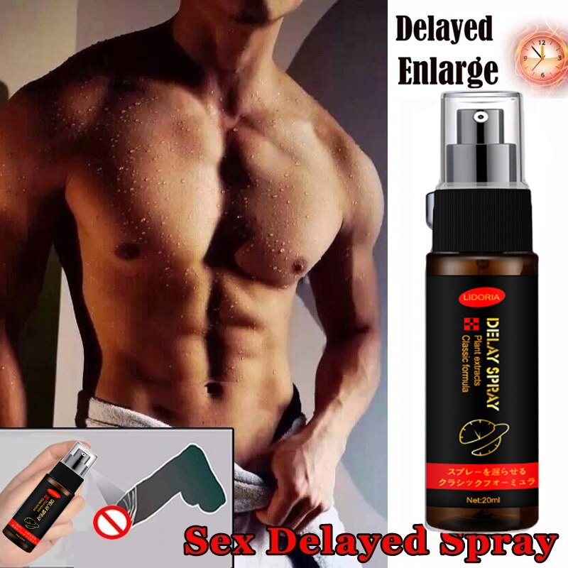 Sex Delay Spray Sex for Men 20ml Male External Use Anti Premature Ejaculation Lasting Long 60 Minutes Penis Enlargment Pills