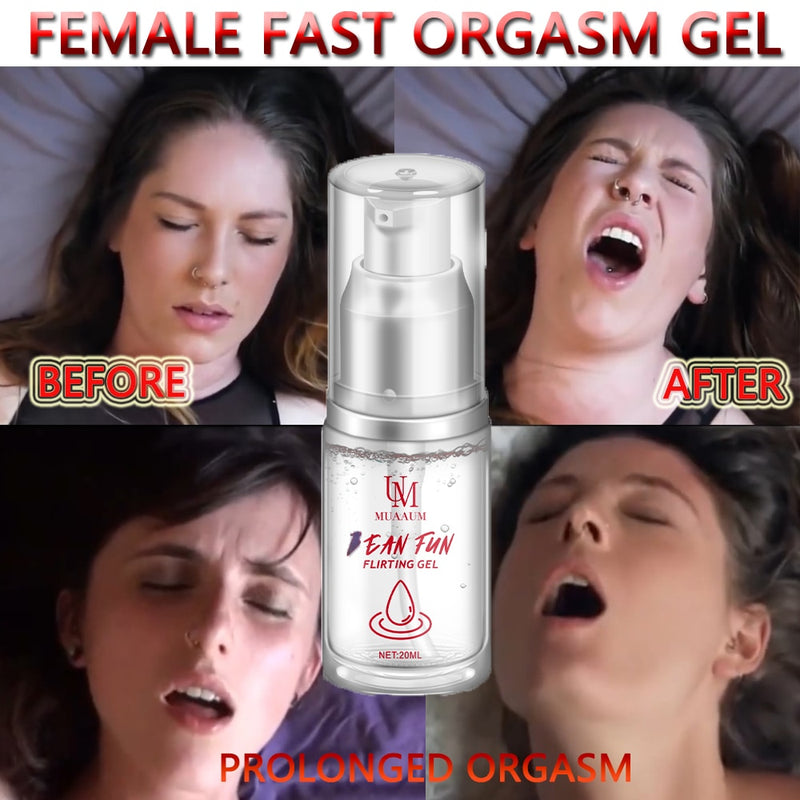 Muaaum Female Orgasm Liquid Orgasm Enhancer Vagina Shrinking Gel 20ml Increase Women Sex Libido Enhance Sex Time G-spot Exciting