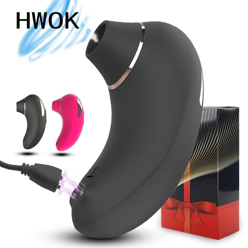 HWOK Oral Sucking Vibrator 9 Speeds Licking Vibrating Sex Toys for Women Tongue Nipple Clitoral Stimulator Female Masturbation - Mike Armstrong