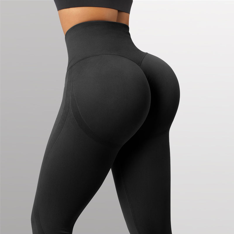 RUUHEE Seamless Leggings Solid Scrunch Butt Lifting Booty High Waisted Sportwear Gym Tights Push Up Women Leggings For Fitness - Mike Armstrong