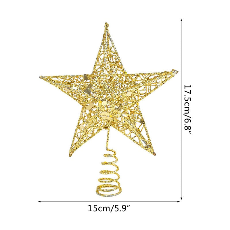 Gold Glitter Christmas Tree