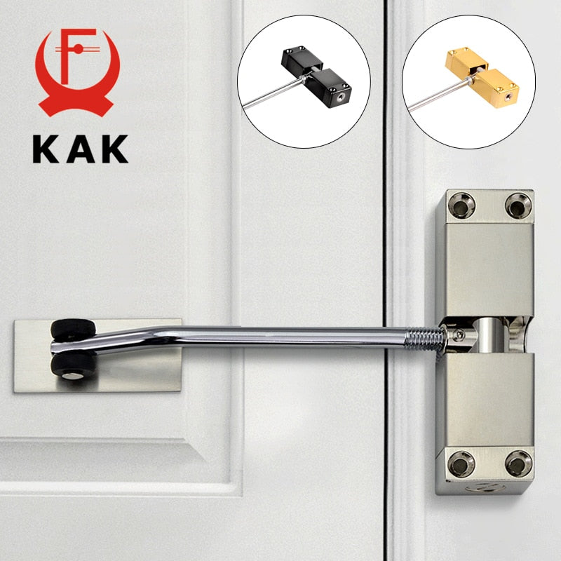 KAK Stainless Steel Automatic Spring Door Closer Door Closing Device Can Adjust The Door Closing Device Furniture Door Hardware - Mike Armstrong