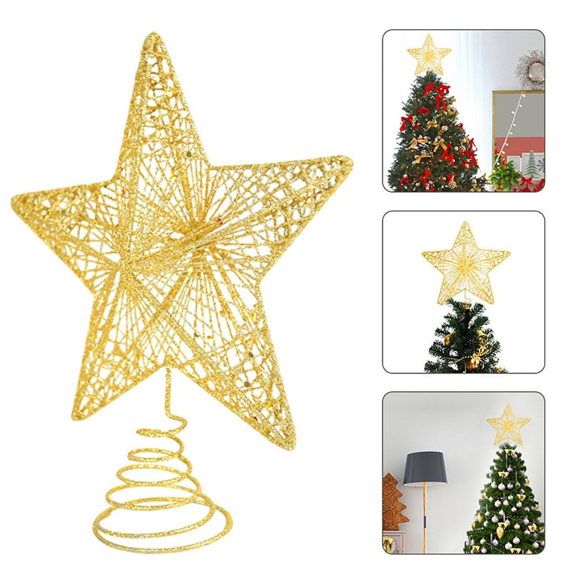 Gold Glitter Christmas Tree