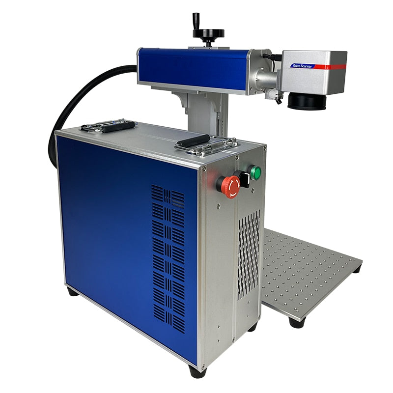 Fiber Laser Marking Machine 20w 30w 50w Jpt Raycus Laser Engraver Metal Cards Stainless Steel Gold Silver Cutting Machine - Mike Armstrong