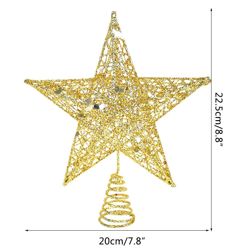 Gold Glitter Christmas Tree