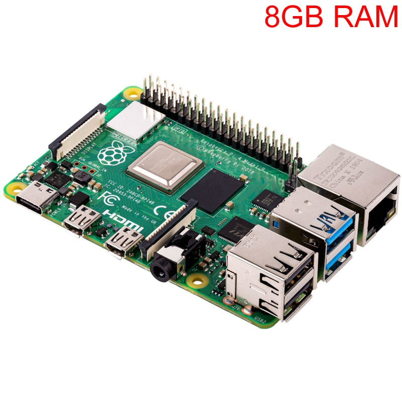 Latest Raspberry Pi 4 Model B 8GB RAM BCM2711 Quad core Cortex-A72 ARM v8 1.5GHz Support 2.4/5.0 GHz WIFI Bluetooth 5.0 - Mike Armstrong