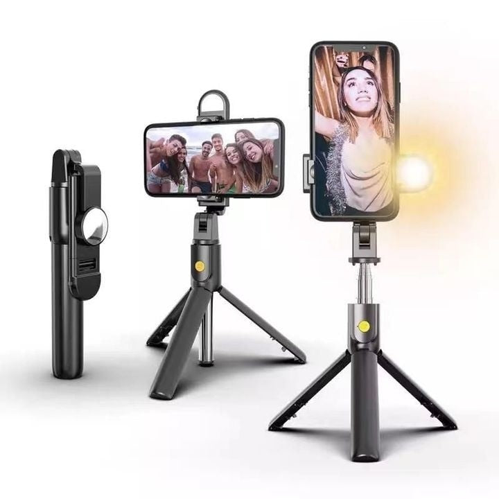 6 in 1 Wireless Bluetooth Selfie Stick foldable mini tripode - Mike Armstrong