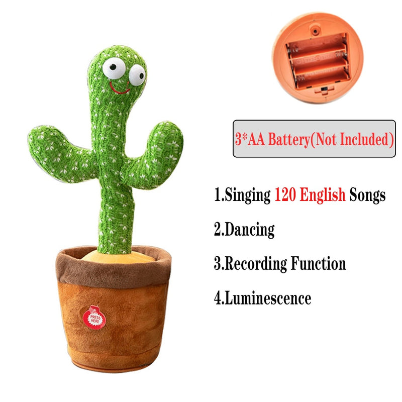 Lovely Dancing Cactus Talking Toy