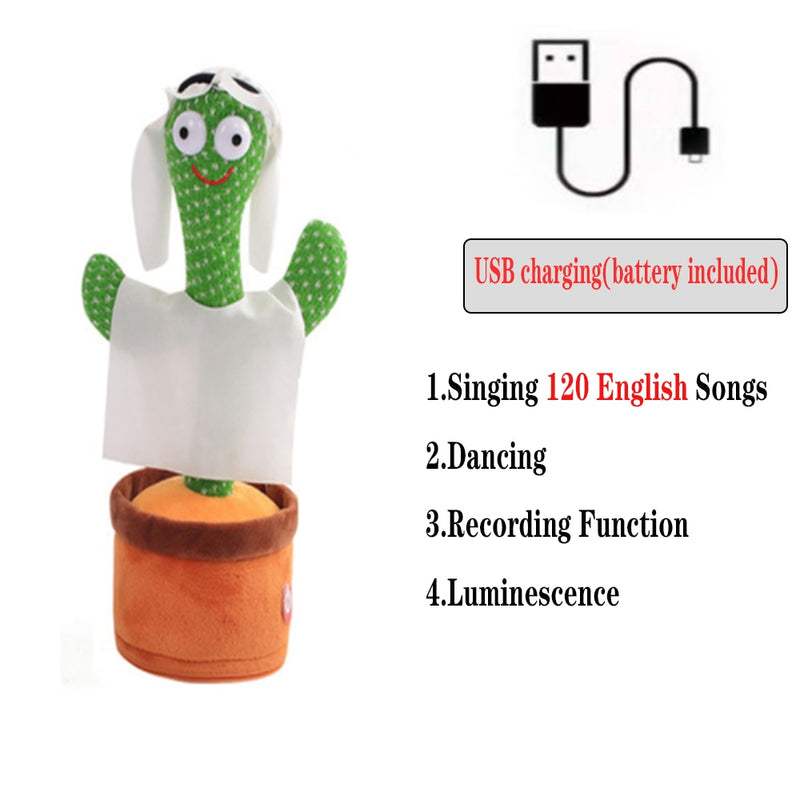 Lovely Dancing Cactus Talking Toy