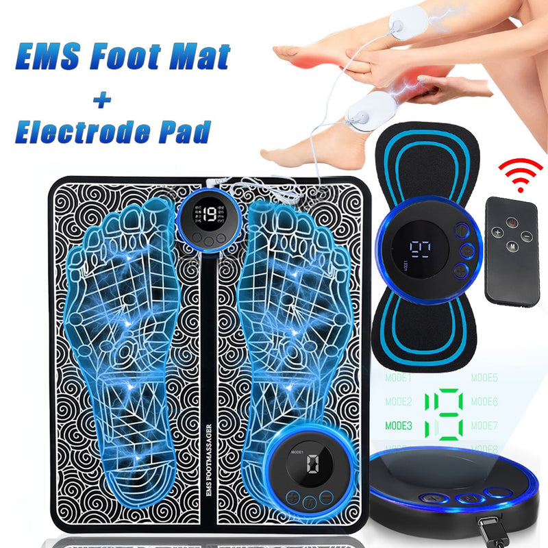 EMS Foot Massager Pad Portable - Mike Armstrong