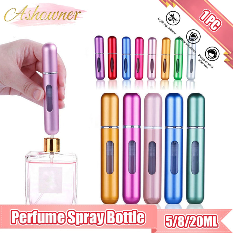 5/8ml Perfume Spray Bottle Mini Portable Refillable Aluminum Atomizer Bottle Container Perfume Refill Travel Cosmetic Tool - Mike Armstrong