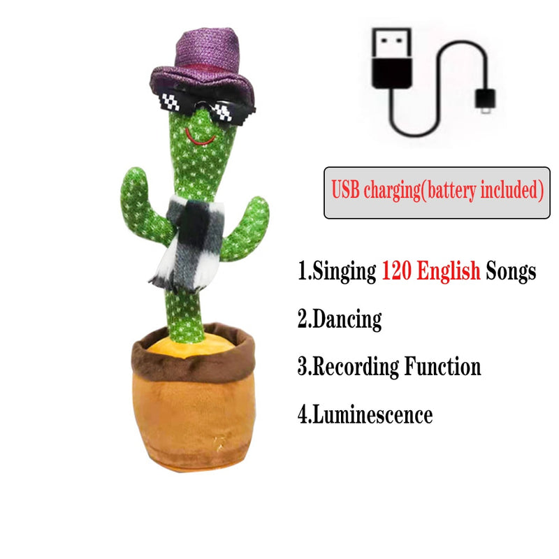 Lovely Dancing Cactus Talking Toy