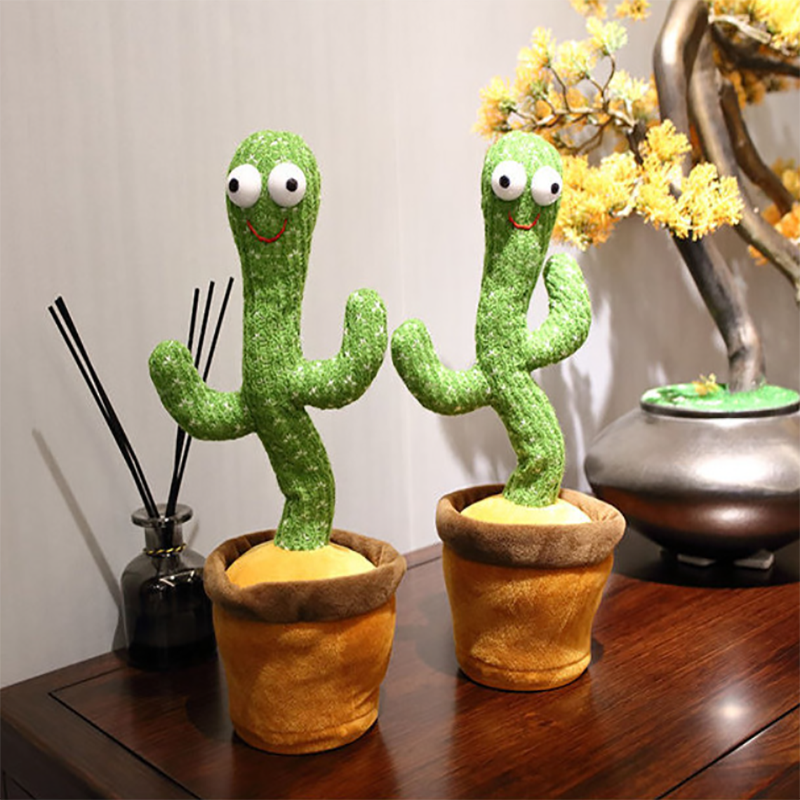 Lovely Dancing Cactus Talking Toy