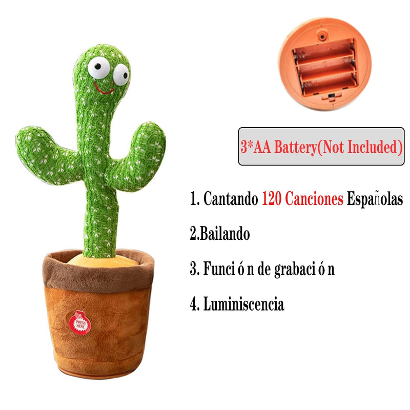 Lovely Dancing Cactus Talking Toy