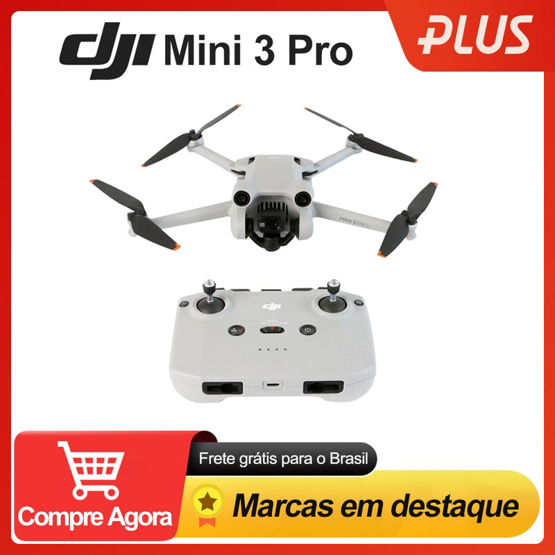 DJI Mini 3 Pro Drone 4K Professional GPS Quadcopter 60fps HD Video Photo 34min Max Flight Time Tri-Directional Obstacle Sensing - Mike Armstrong