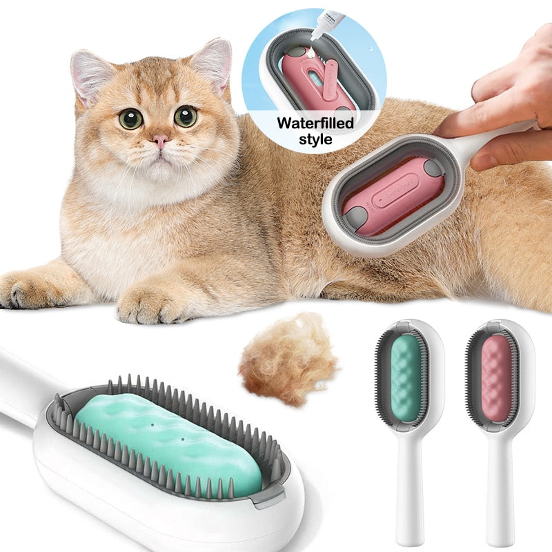 Pet hair brush