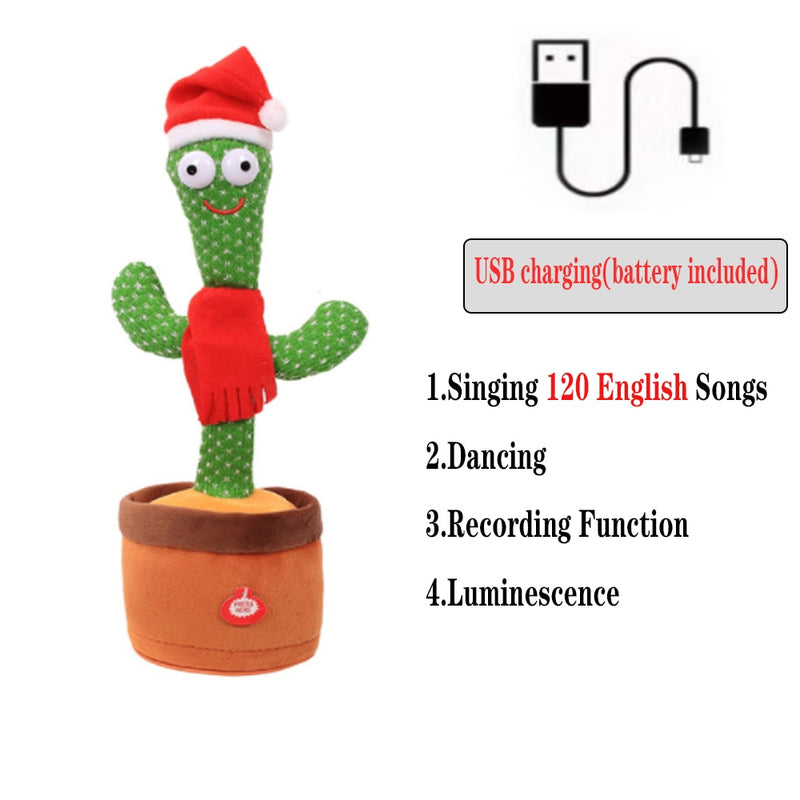 Lovely Dancing Cactus Talking Toy