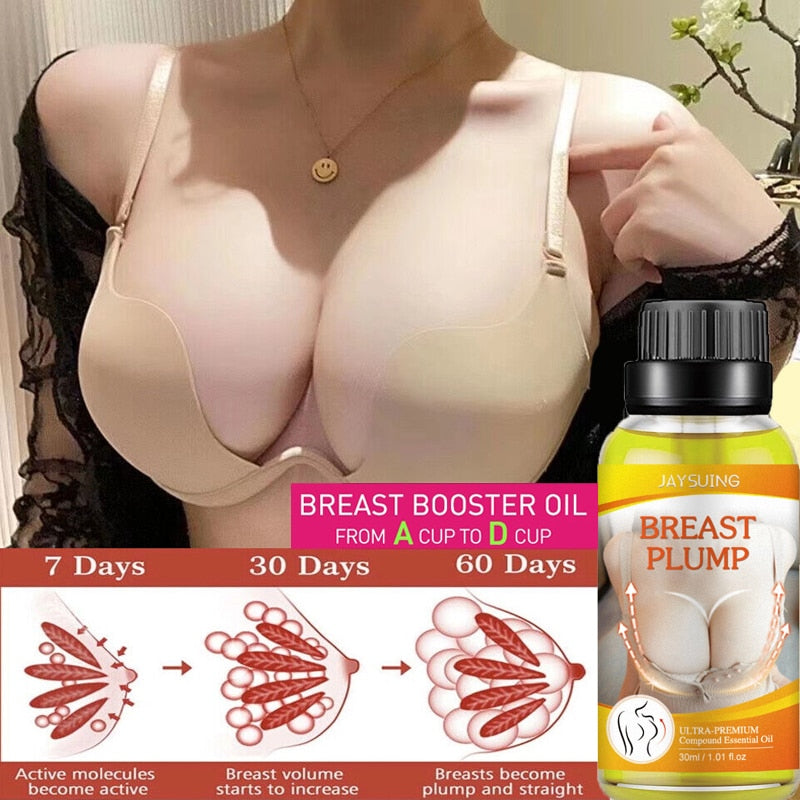 Breast Enlargement Essential Oil Chest Enhancement Bust Plump Up Growth Enlarging Oil Boobs Bigger Lift Firming Breast Enlarge