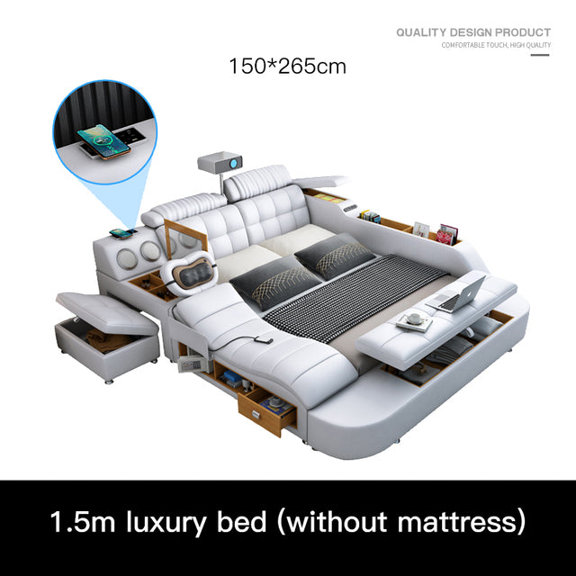 Master Bed  With Massage Sofa