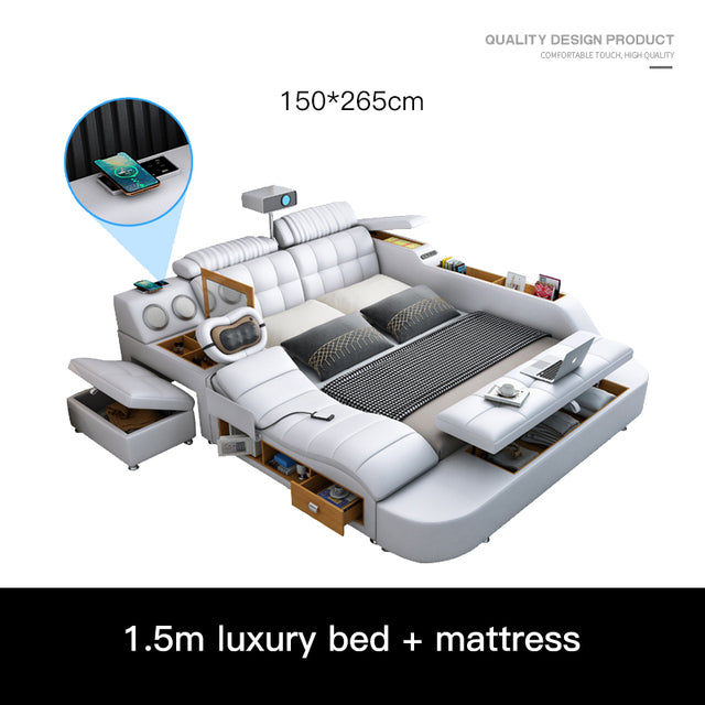 Master Bed  With Massage Sofa